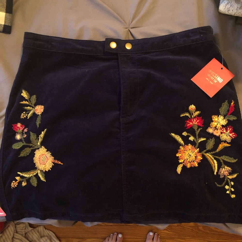 NWT Target cotton mini skirt